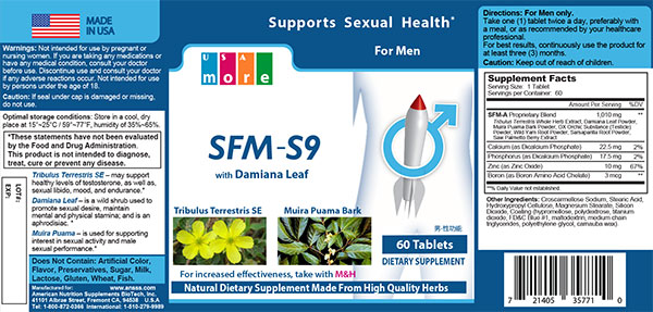 SFM 9 Label